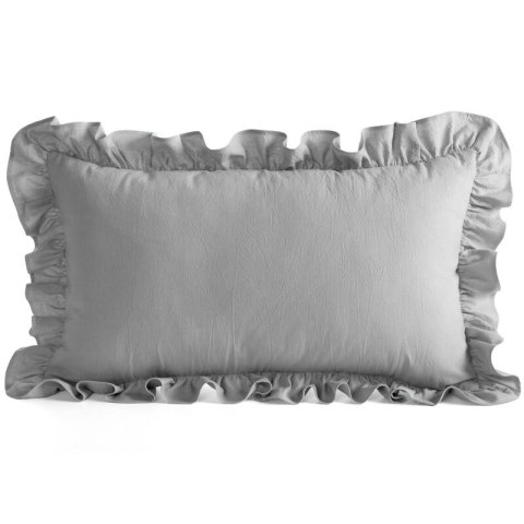 POSZEWKA FALBANKA 30 X 50 CM SREBRNY