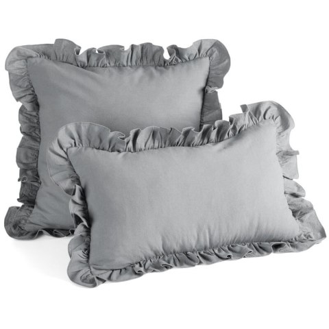 POSZEWKA FALBANKA 45 X 45 CM STALOWY