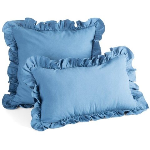 POSZEWKA FALBANKA 45 X 45 CM STALOWY