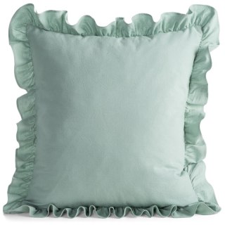 POSZEWKA FALBANKA 45 X 45 CM SZAŁWIOWY