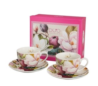 Pl 2 Filiżanki Ze Spodkami Magnolie