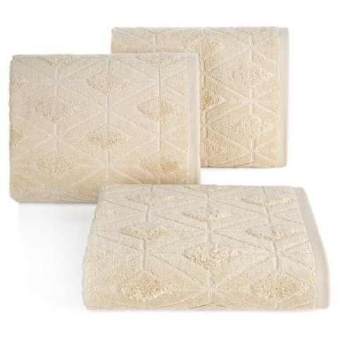 RĘCZNIK SENDI (02) 50 X 90 CM JASNOBEŻOWY