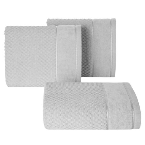 RĘCZNIK AMELIA (03) 30 X 50 CM SREBRNY