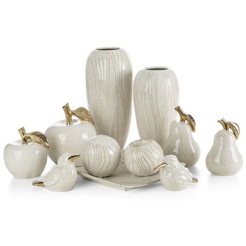 FIGURKA DEKORACYJNA DARLA (04) 11 X 11 X 16 CM KREMOWY