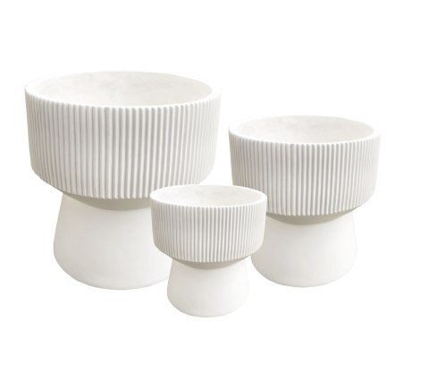 HEVRA Komplet 3 osłonek 44x44x48/38x38x41/30x30x32cm