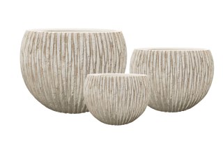 HEVRA Komplet 3 osłonek 53x53x45/40x40x33,5/29x29x27cm