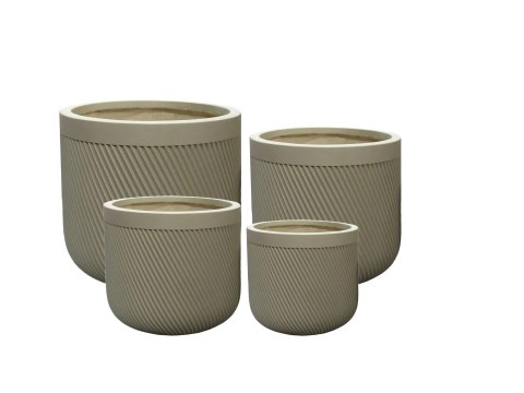 HEVRA Komplet 4 osłonek 44x44x42/36x36x35/30x30x30/24x24x24cm