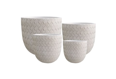 HEVRA Komplet 4 osłonek 44x44x42/36x36x35/30x30x30/24x24x24cm