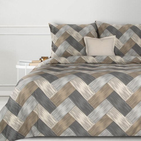 KOMPLET POŚCIELI SATYNOWEJ SPRING 15 220 X 200 CM BEŻOWY