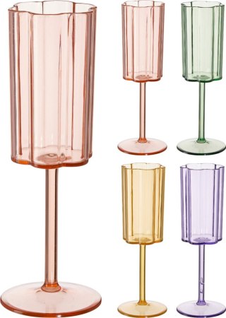 Kieliszek do szampana z tworzywa 200ml 4 kolory