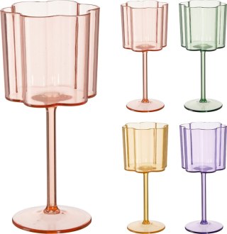 Kieliszek do wina z tworzywa 300ml 4 kolory