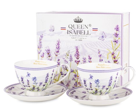 Kpl. Dwóch Filiżanek Z Podstawkami