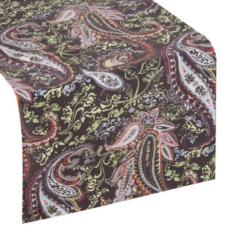 OBRUS ADINA 35 X 180 CM CZARNY