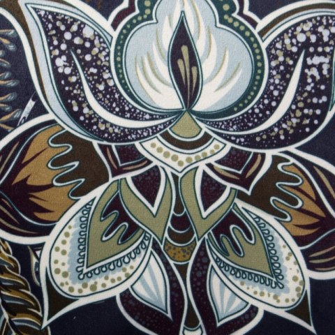 OBRUS GRACIA 33 X 140 CM GRANATOWY