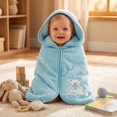 KOC BABY6 80 X 90 CM NIEBIESKI