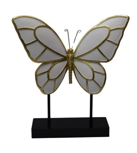 DEKORACJA MOTYL BIAŁY