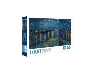 Puzzle - V. van Gogh, Gwiaździsta Noc nad Rodanem, 1000 elementów