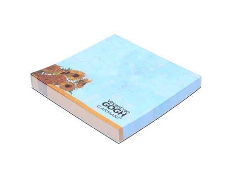 Kpl. Notes magnetyczny i 2 zakładki magnetyczne - V. van Gogh, Słoneczniki (CARMANI)