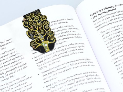 Kpl. Notes magnetyczny i magnes - G. Klimt, Drzewo życia (CARMANI)