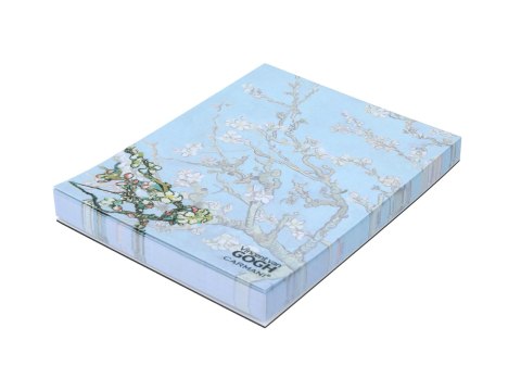 Kpl. Notes magnetyczny i magnes - V. van Gogh, Kwitnący Migdałowiec (CARMANI)