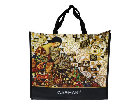 Torba trapezowa - Inspirowane malarstwem G. Klimt (CARMANI)