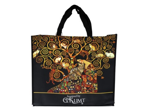 Torba trapezowa - Inspirowane malarstwem G. Klimt (CARMANI)
