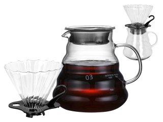 Dzbanek z dripperem do parzenia kawy