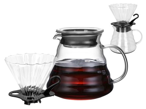 Dzbanek z dripperem do parzenia kawy