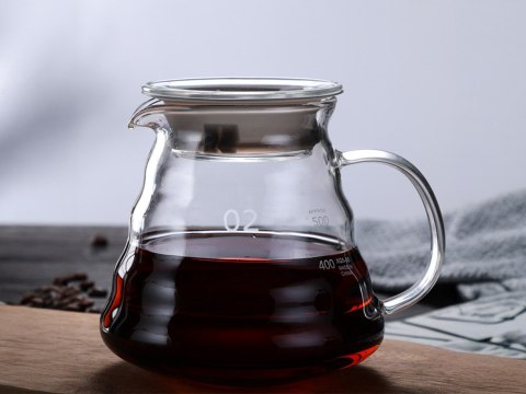 Dzbanek z dripperem do parzenia kawy