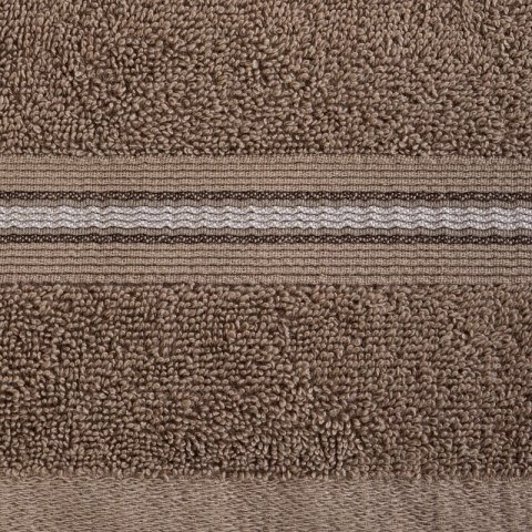 RĘCZNIK TRIS (04) 70 X 140 CM CIEMNOBEŻOWY