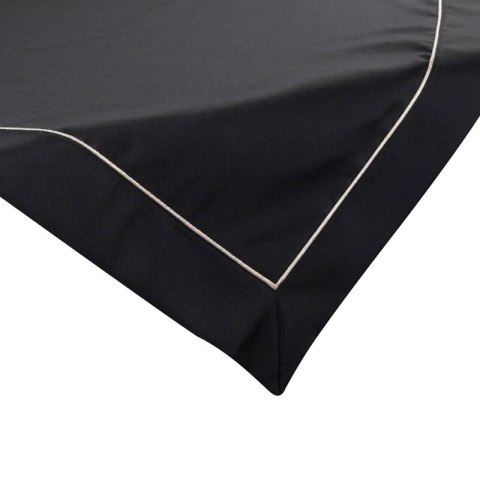 OBRUS MADELE 85 X 85 CM CZARNY