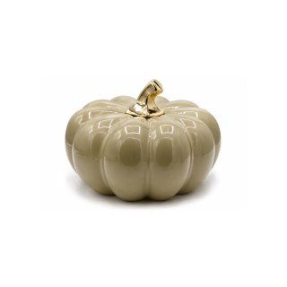 DYNIA CERAMICZNA JASNOBEŻOWO-ZŁOTA MAXI 23CM