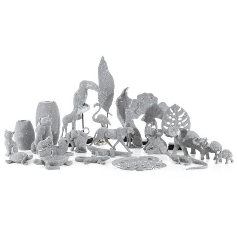 FIGURKA DEKORACYJNA ELDO 12 X 5 X 11 CM SREBRNY