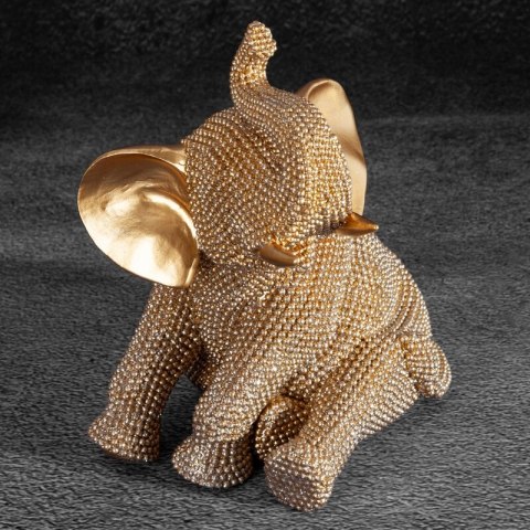 FIGURKA DEKORACYJNA ELDO 14 X 12 X 18 CM ZŁOTY