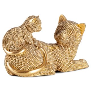 FIGURKA DEKORACYJNA ELDO 19 X 9 X 12 CM ZŁOTY