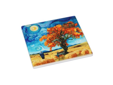 Kpl. 4 Podkładek ceramicznych - Inspirowane malarstwem V. van Gogh (CARMANI)
