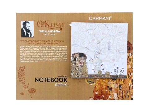 Notes - G. Klimt, Pocałunek i Drzewo życia (CARMANI)