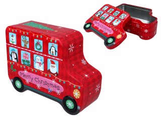 Puszka świąteczna - Świąteczny autobus