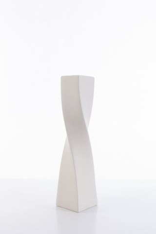 WAZON DEKORACYJNY RISO O 12 X 50 CM KREMOWY