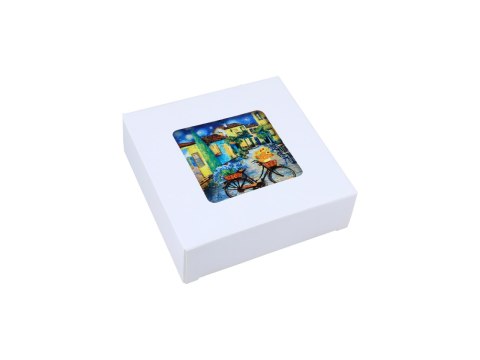 Kpl. 4 Podkładek ceramicznych - Inspirowane malarstwem V. van Gogh (CARMANI)