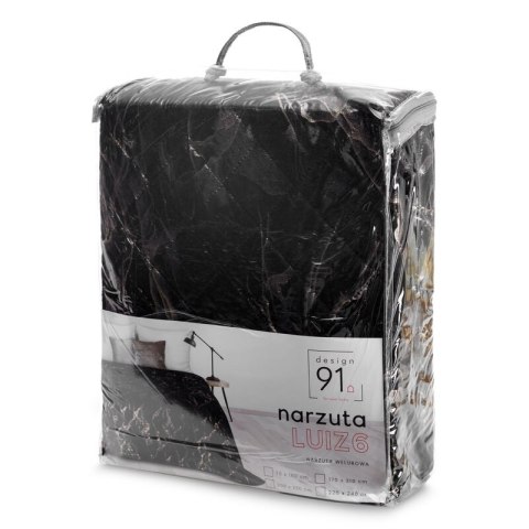 NARZUTA D91 LUIZ 6 170 X 210 CM CZARNY