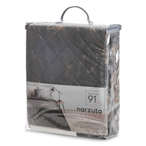 NARZUTA D91 LUIZ 6 170 X 210 CM STALOWY