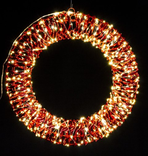 Ozdoba Wieniec Led