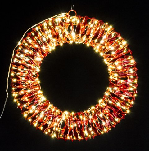 Ozdoba Wieniec Led