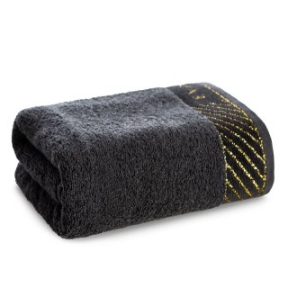 RĘCZNIK GLAM 50 X 90 CM CZARNY