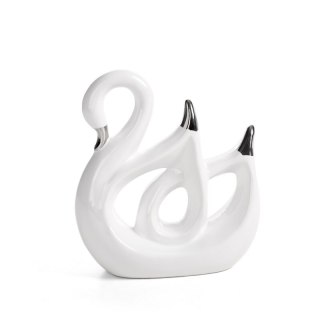 FIGURKA DEKORACYJNA ALINA 17 X 7 X 19 CM BIAŁY