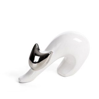 FIGURKA DEKORACYJNA ALINA 20 X 7 X 13 CM BIAŁY