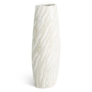 WAZON DEKORACYJNY ADA (02) O 13 X 35 CM BIAŁY