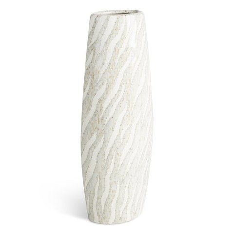 WAZON DEKORACYJNY ADA (02) O 13 X 35 CM BIAŁY