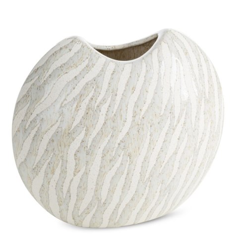 WAZON DEKORACYJNY ADA (03) O 26 X 21 CM BIAŁY